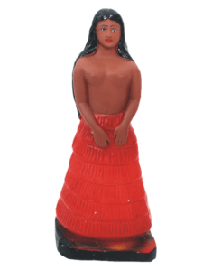POMBA GIRA 7 SAIAS FECHADA 20CM